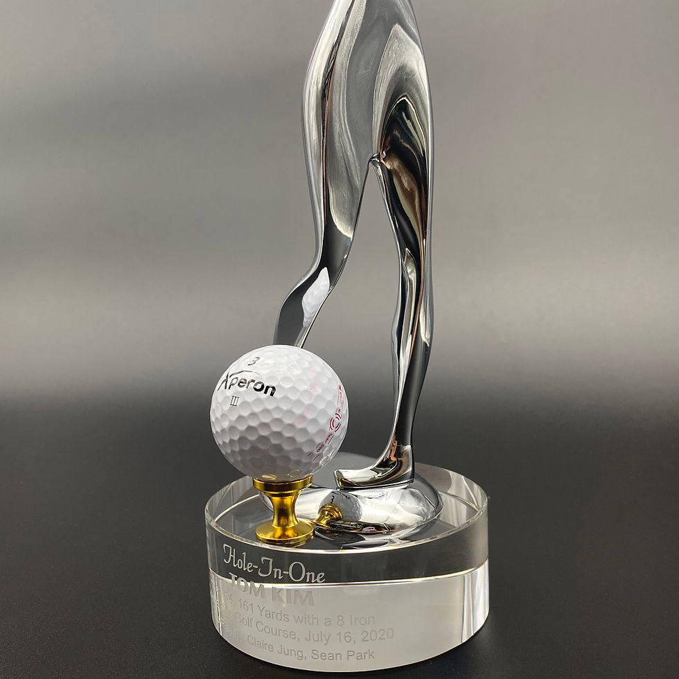 Thumbnail: CYJ280  Crystal Elegant Golfer Award