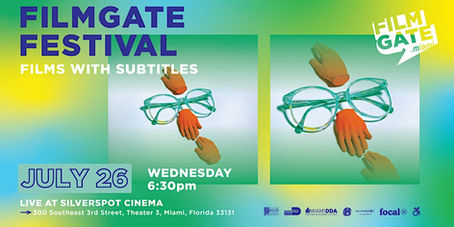 Celebrate the Cultural Diversity of Florida's Filmmakers with our July FilmGate Festival!
