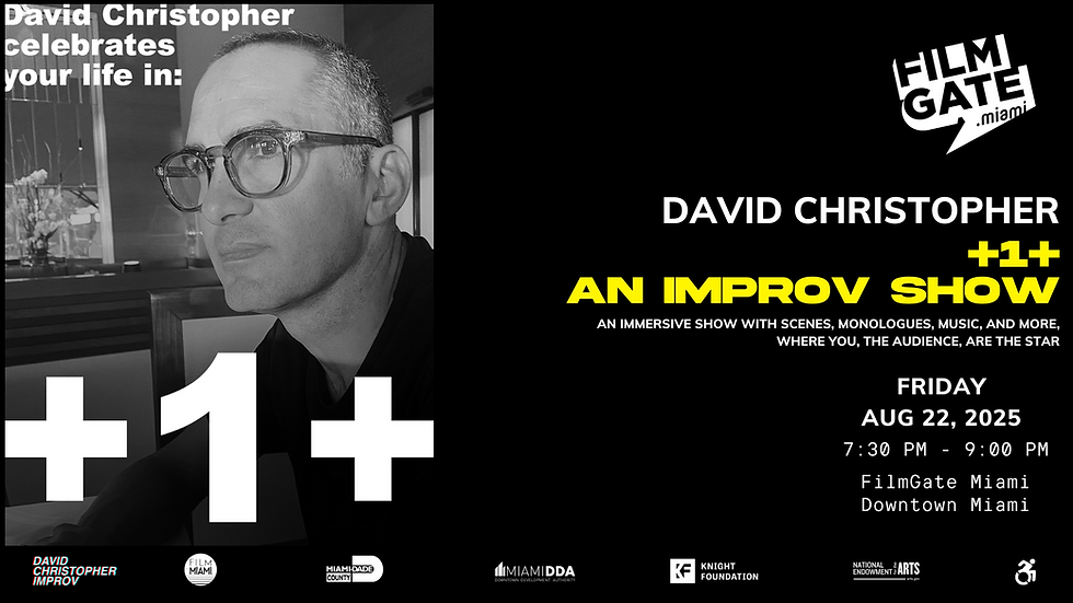 Improv Show: +1+ with David Christopher