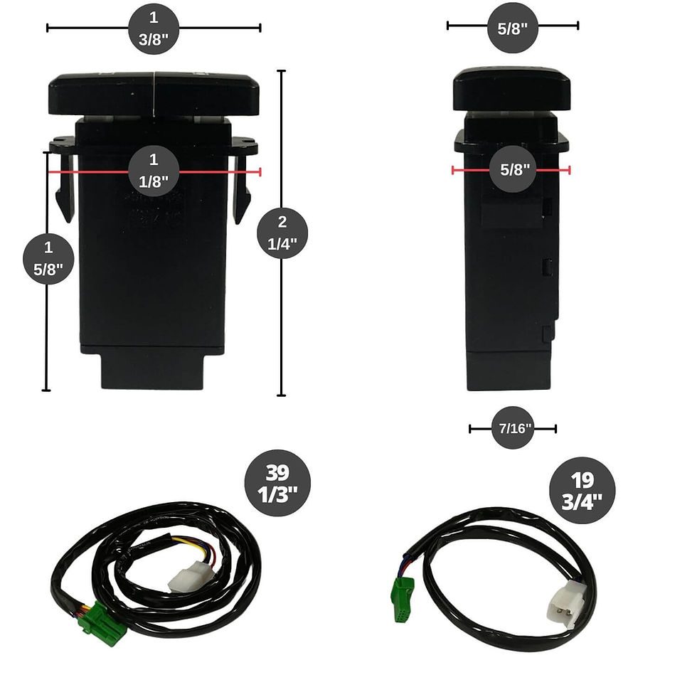 Thumbnail: 38" X6S Slim Amber & White LED Light Bar & Harness Light Bar