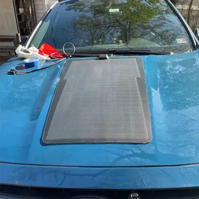 Thumbnail: Subaru Outback 6th Gen (2020-Present) Lensun 70W Hood Flexible Solar Panel