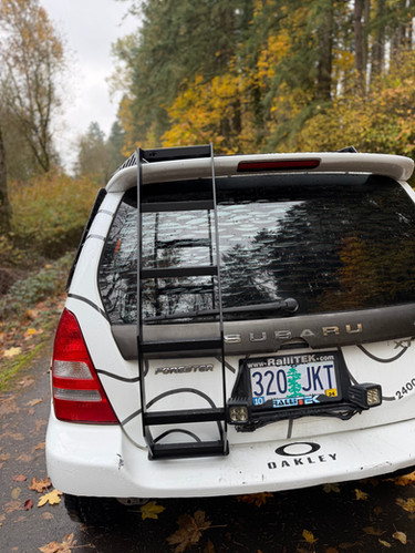 03-08 Subaru Forester (Aluminum) rear ladder | NashFabCo