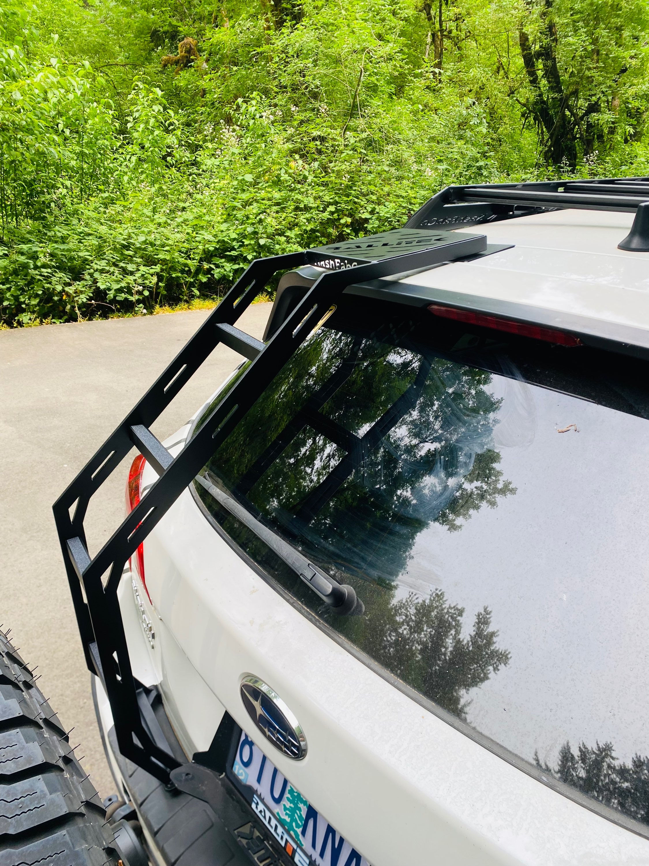 2015-2019 subaru outback Aluminum Rear ladder