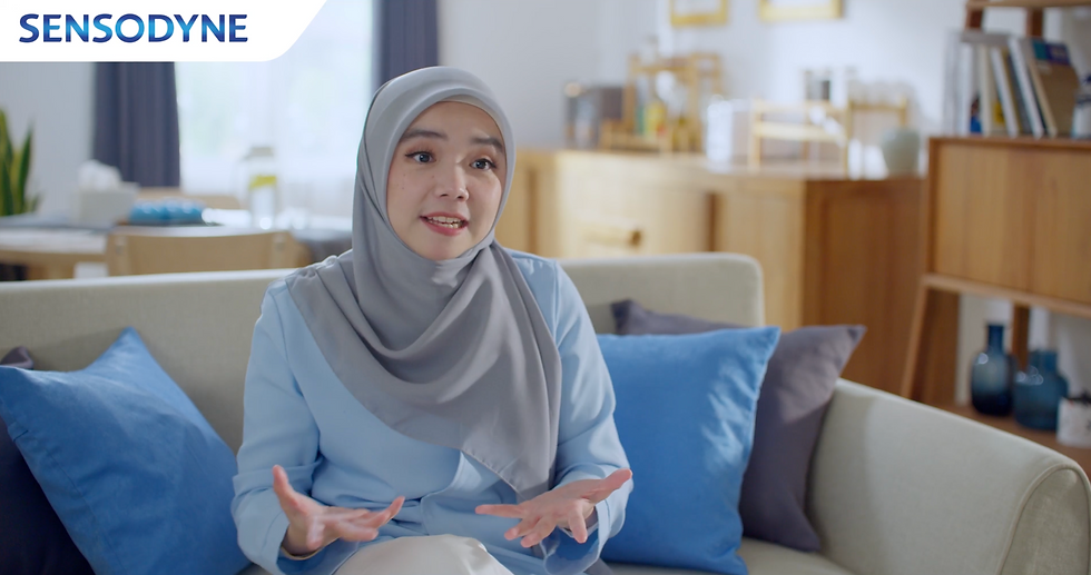 SENSODYNE TESTIMONIAL - MARISCA