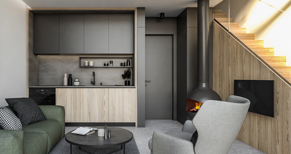 Tiny House Mountain Cottage Interior