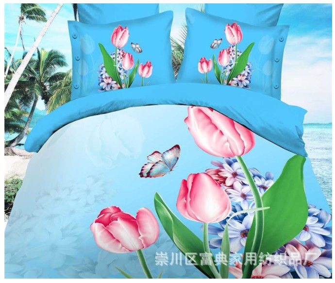 Thumbnail: Three-dimensional painting positioning large version of the flower bedding