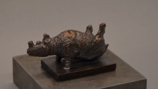 bronze, gilded gold and silver