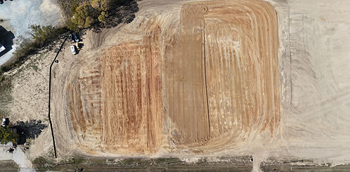 dirt construction along hwy 59 in Gentry, Ar