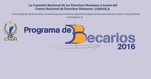 Impulsa la CNDH la investigación en derechos humanos, entre pasantes de licenciatura y maestría