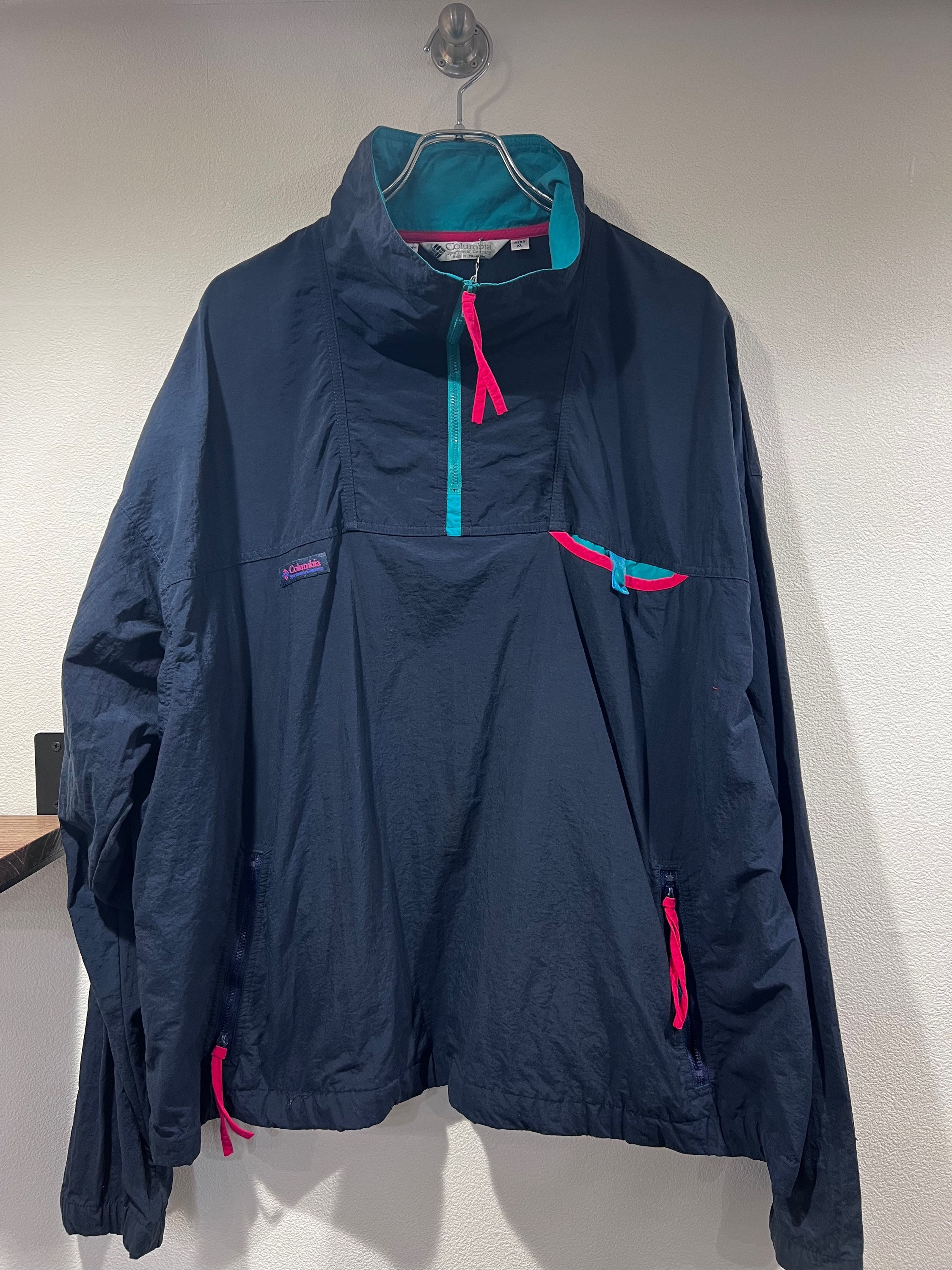 Columbia/90'sナイロンジップブルゾン