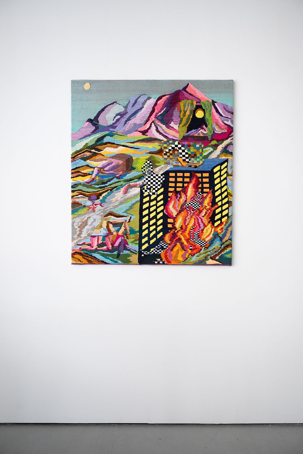 Tinglan Huang, Behind the Reflection (镜面的背面), 2024.