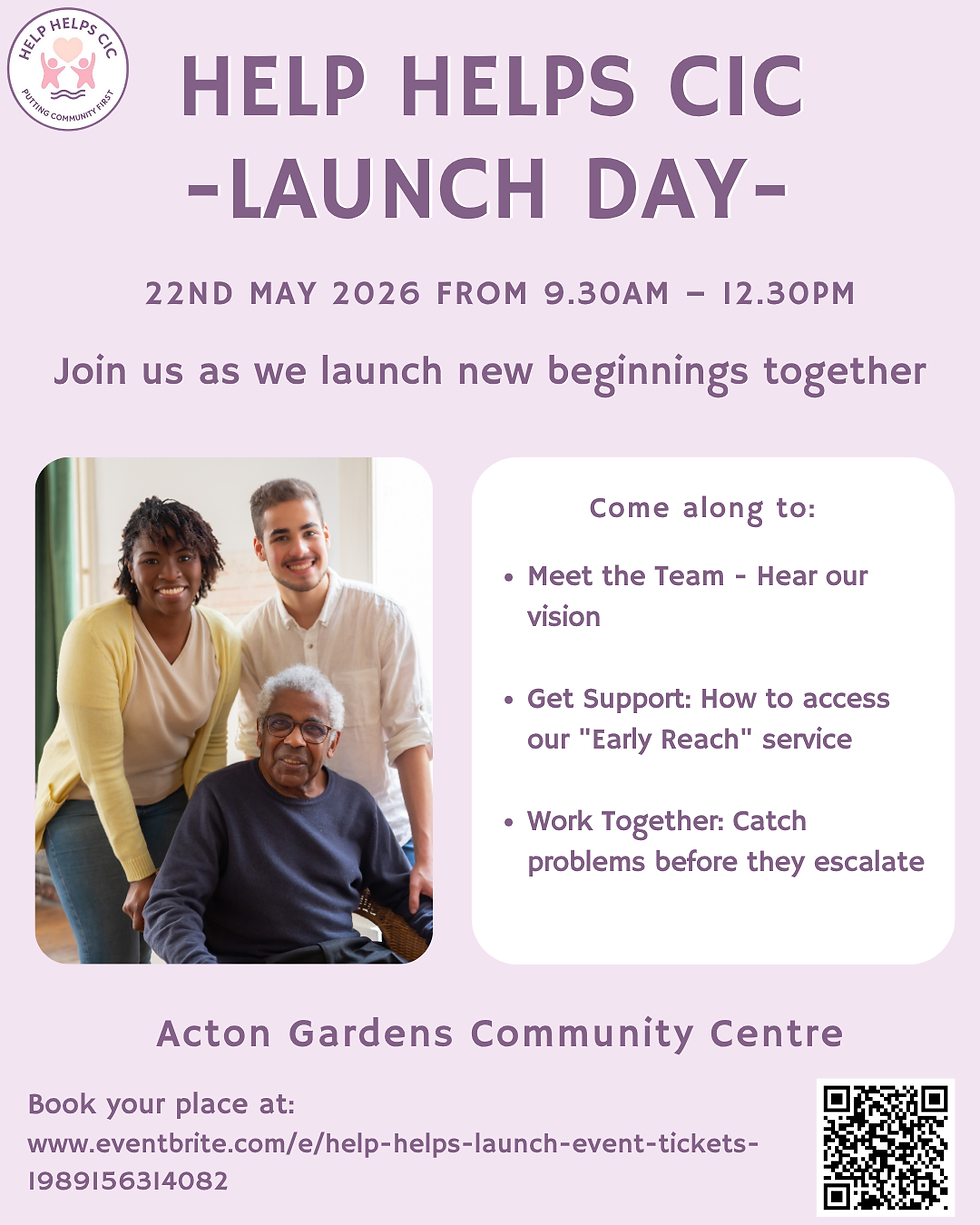 Help Helps CIC Official Launch Day!