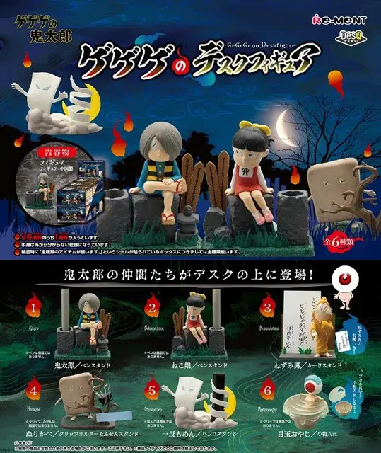 Re-Ment Ge Ge Ge No Kitaro Desktop Figure