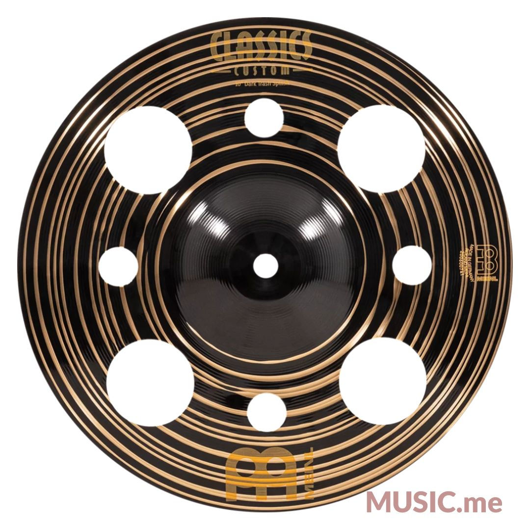 MEINL 10" DARK TRASH SPLASH - CC10DATRS CLASSICS CUSTOM DARK