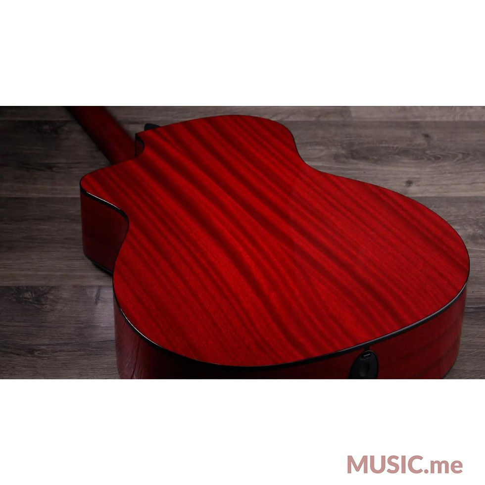縮圖：TAYLOR 224CE DLX LTD SAPELE/ MAHOG TRANS RED [FREE CASE]
