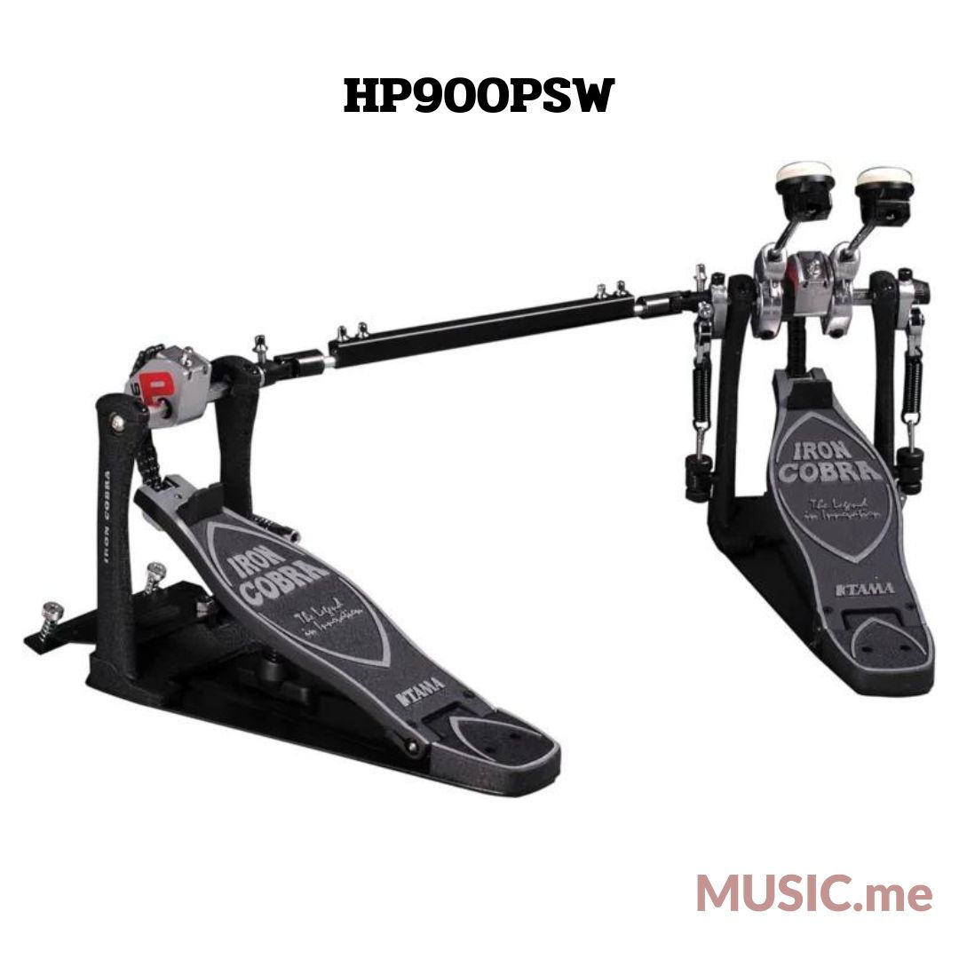 TAMA Iron Cobra 900 Cobra Double Bass Drum Pedal Power Glide & Rolling Glide