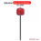 Thumbnail: Gibraltar SC-3263 7" Red Wooden Bass Drum Beater