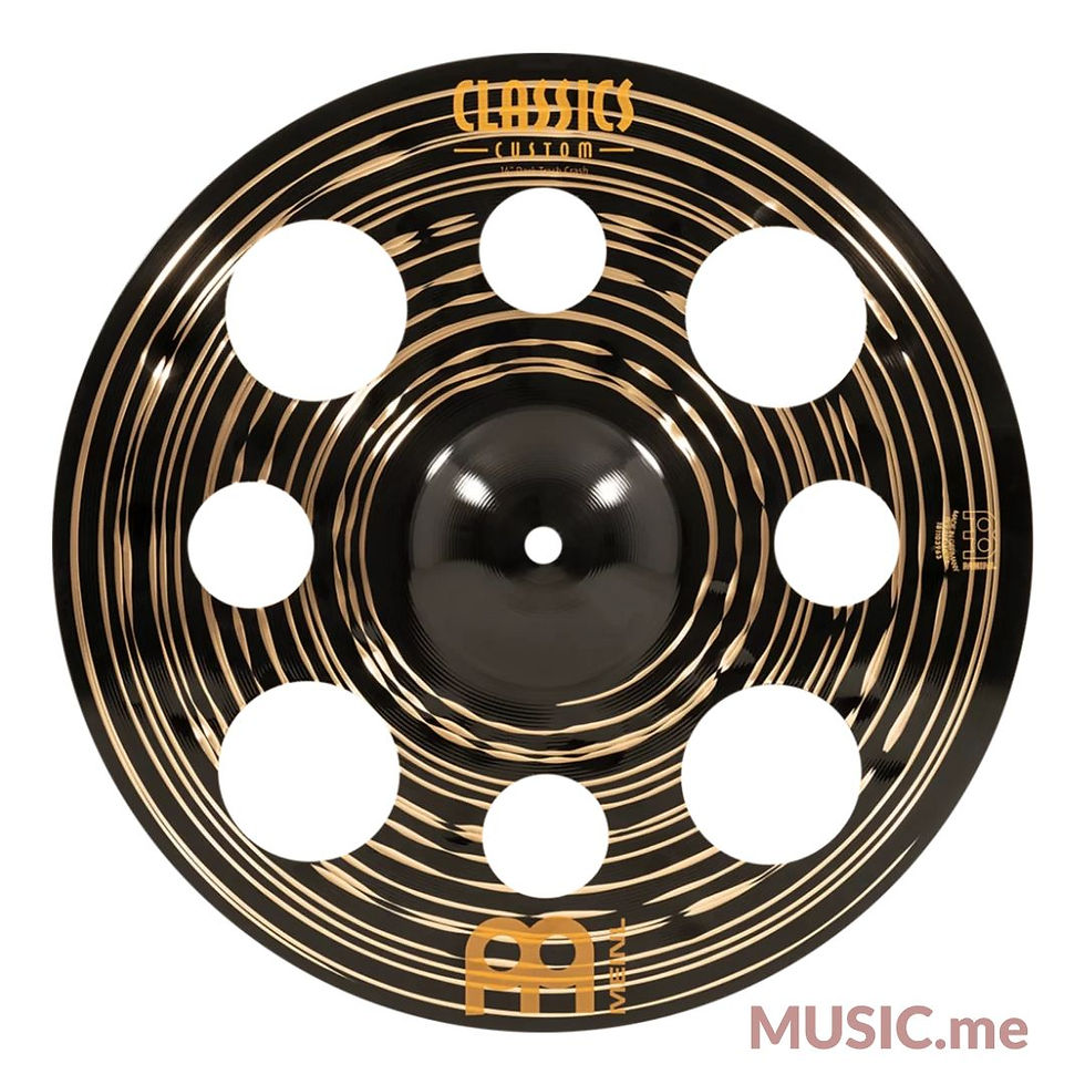MEINL 14" DARK TRASH CRASH - CC14DATRC CLASSICS CUSTOM DARK