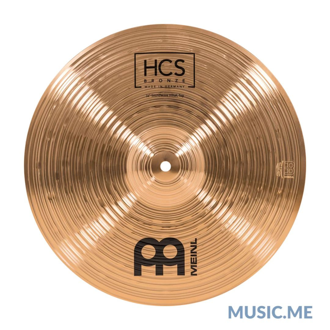 MEINL 14" SOUNDWAVE HIHAT - HCSB14SWH HCS BRONZE