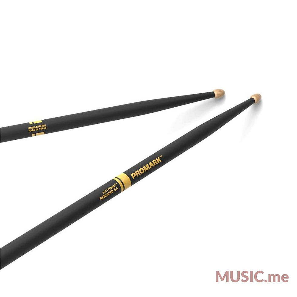Thumbnail: PROMARK REBOUND 5A ACTIVEGRIP HICKORY DRUMSTICK, ACORN WOOD TIP