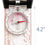 Thumbnail: Sighting Compass Mirror Adjustable Declination - Boy Scout Compass Hiking Survi