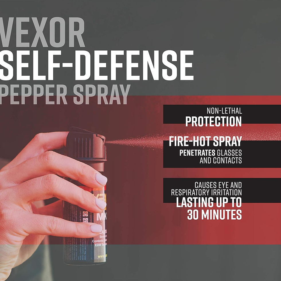 Thumbnail: Vexor Pepper Spray Full Axis with Belt Clip for Self Defense — Maximum Police