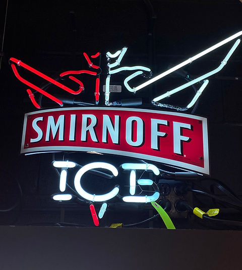 Smirnoff Ice Neon Sign | navcour-glassware