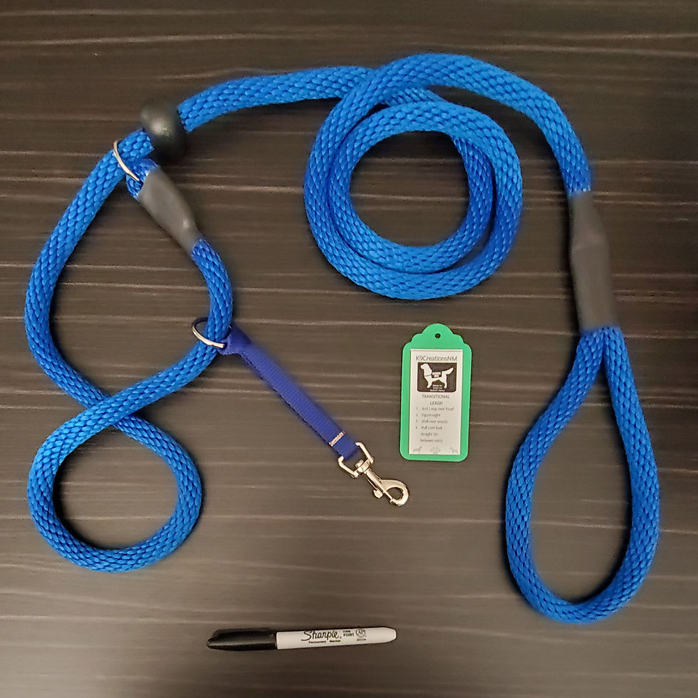 Thumbnail: No-Pull Giant (5/8") 7-ft Head-Halter Training Leash