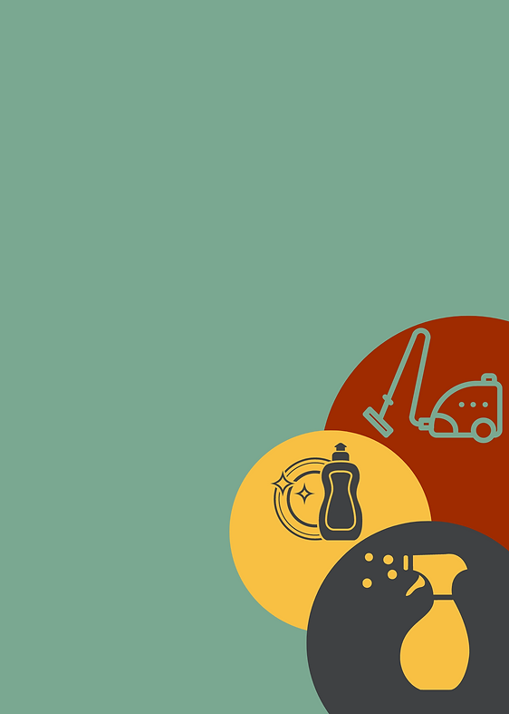 Dark Green Modern Home Cleaning Services Flyer Portrait.png