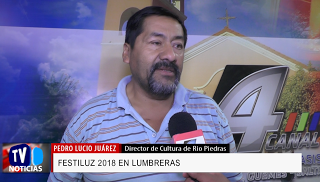 Festiluz 2018 - Lumbreras a realizarse el día 11 de Febrero