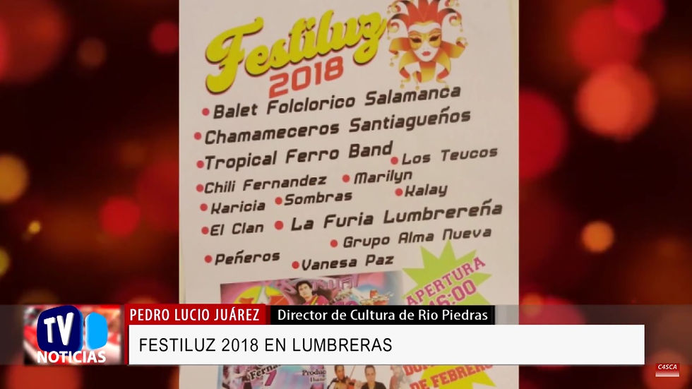 Hoy se Realiza el Festiluz 2018