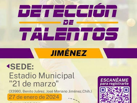 Este 27 de enero try out en Jiménez