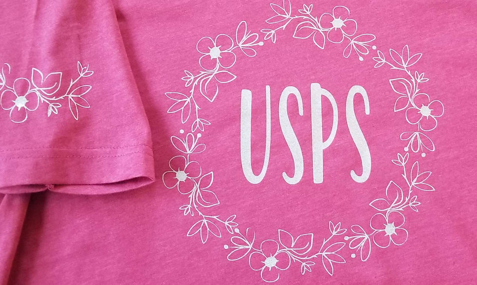 Simple Carrier Floral Tee