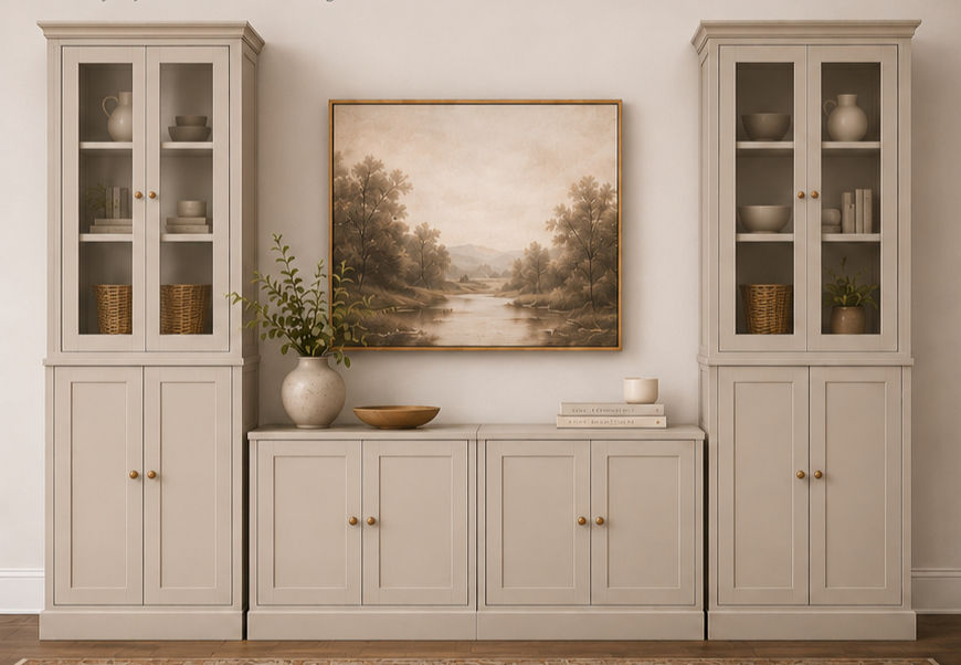 Study + Dining Room
