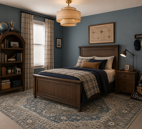 A Handsome Boy's Bedroom