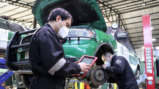 Oficina Aconcagua anunció oportunidad de trabajo de planta para mecánicos en Carabineros