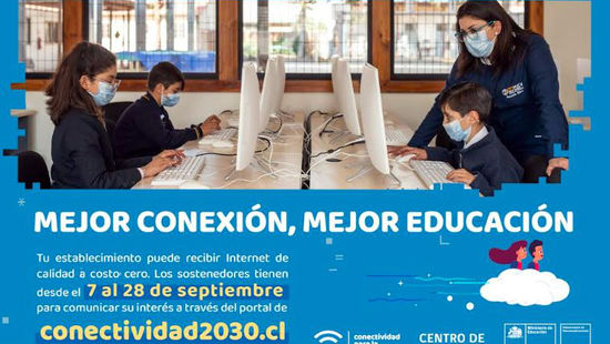 Mineduc abre convocatoria para proyecto “Conectividad para la Educación 2030”