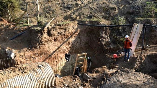 Se están invirtiendo más de 500 millones de pesos en
la construcción de puentes en el sector rural