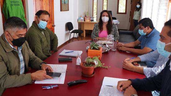 Municipalidad concreta trabajo con Vialidad para realizar importantes mejoras en Calle Larga