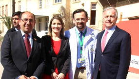 Ministro de Salud conoció avances en las obras de normalización del Hospital Psiquiátrico Dr. Philip