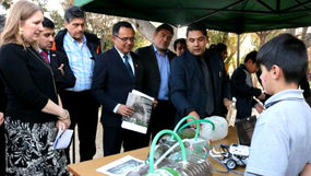 Intendente y seremis visitaron Calle Larga para participar en reunión de trabajo con el municipio