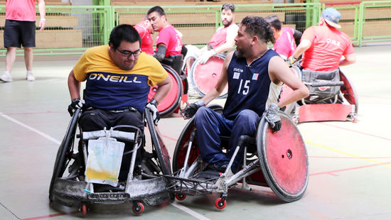 Selección Nacional de Rugby en Silla de Ruedas se preparó para los Parapanamericanos Santiago 2023