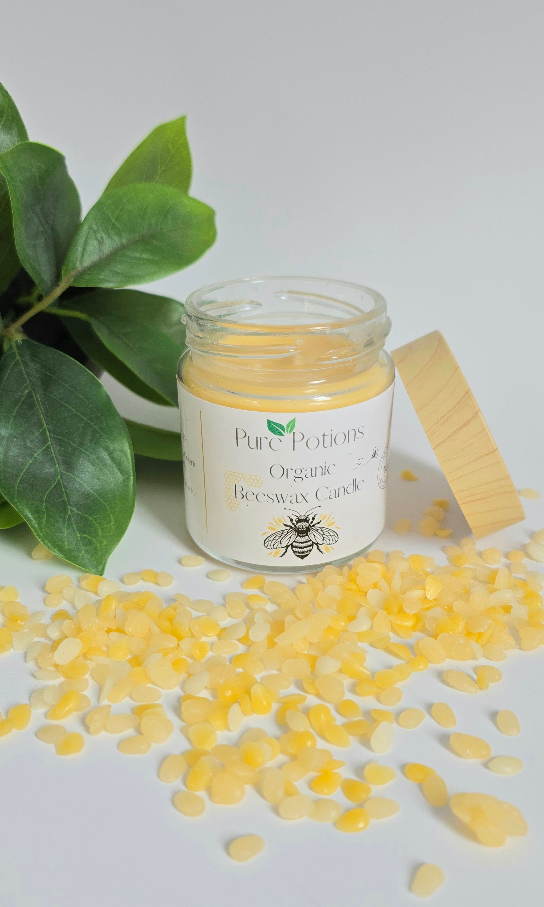 Organic Beeswax Candle