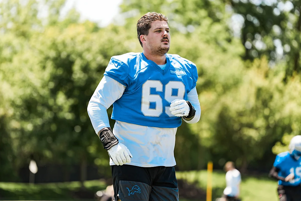 Tate Ratledge on Day 5 of OTAs