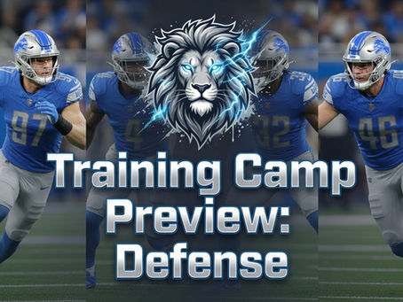 Detroit Lions Camp Preview: Defense