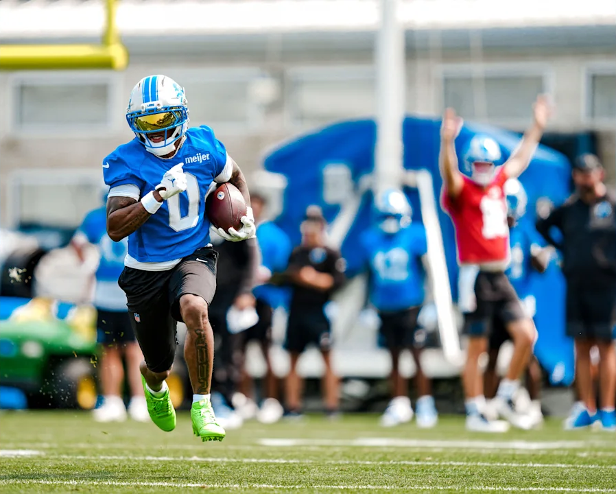 Lions RB Jahmyr Gibbs - Nicole Scharff Detroit Lions