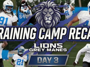 Detroit Lions 2026 Training Camp Day 3 Recap