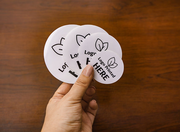 Circle Logo Stickers