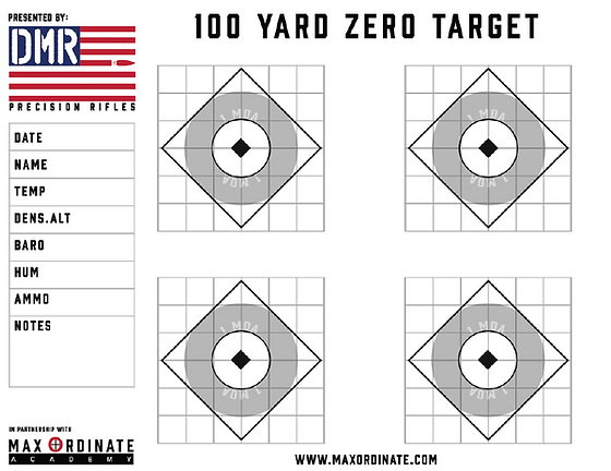 DMR Zero Target | Max Ordinate Academy