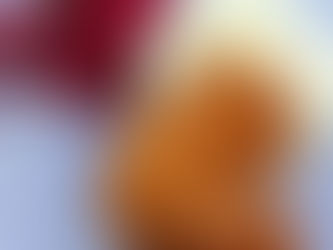 Oven fried chicken, sour cream mashed potato and red cabbage slaw